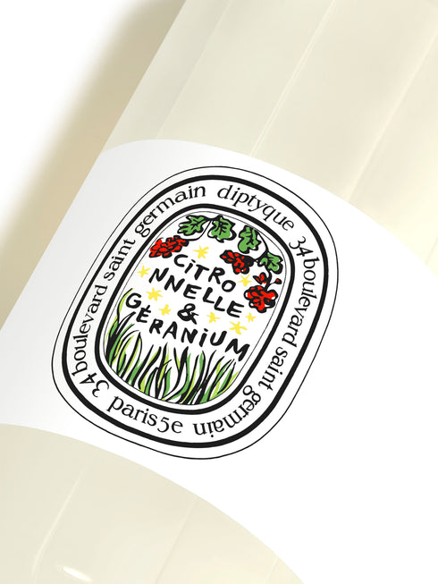 Lemongrass & Geranium - Scented Cleansing Hand And Body Gel (Limited Edition)